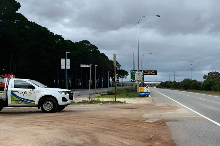 Ellenbrook Water Corporation Upgrade, Lux Traffic Western Australia